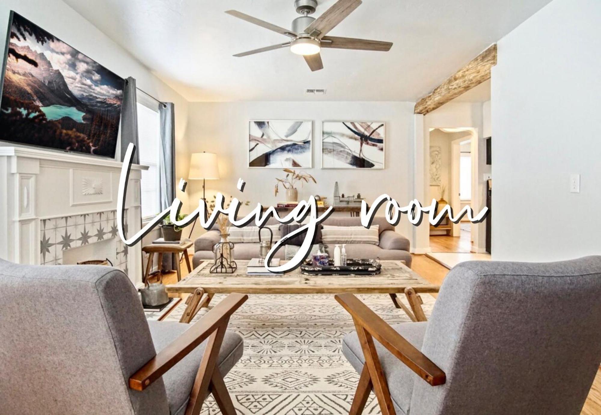 Spacious 3Br Family Haven Near Plaza District #C1 Oklahoma City Exterior foto